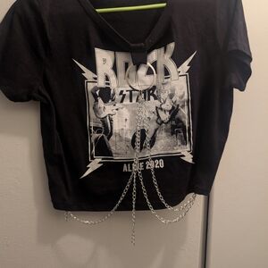 Black Rock Star Kids T-Shirt